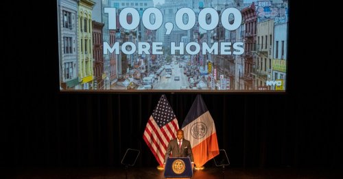 In Yards, Offices and Basements, New York Hopes to Build 100,000 Homes
