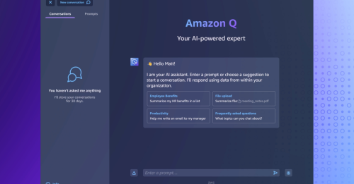Amazon Introduces Q, an A.I. Chatbot for Companies