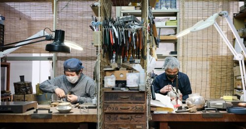 In Kyoto, a Seventh Generation in Metalwork