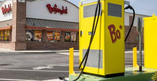 How About an E.V. Charge With That Fried Chicken?