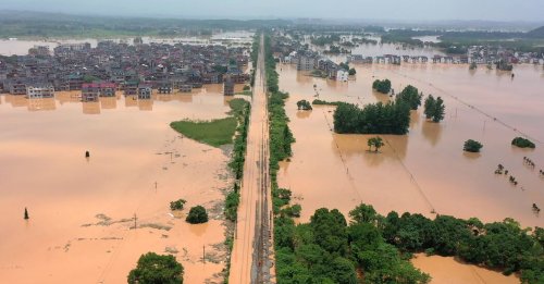 Extreme Weather Hits China With Massive Floods and Scorching Heat