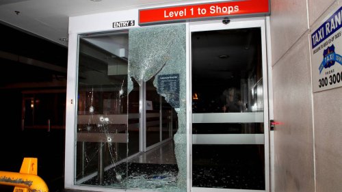Youth arrested after group smash their way into St Luke's mall