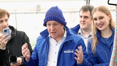 Election 2023: National leader Christopher Luxon takes leaf out of Auckland Mayor Wayne Brown’s book, declares war on road cones and speed limits
