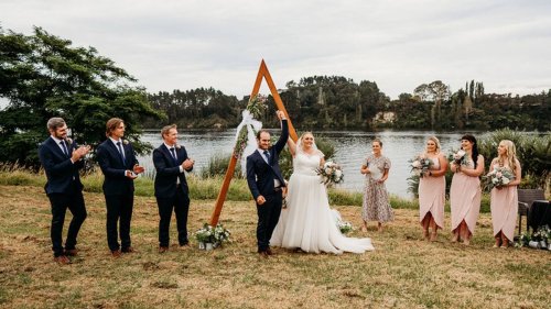 How a Waikato wedding was pulled together just in time to beat the return to red