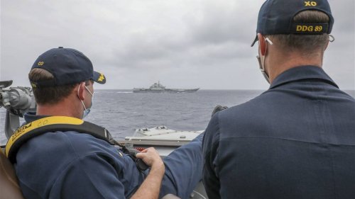 'We're watching you': US Navy sends warning to giant Chinese aircraft carrier - NZ Herald