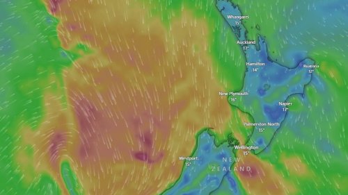 Weather: Wet, windy conditions forecast for South Island, expected to move north on Sunday