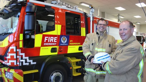 Martin Sutherland takes over as chief fire officer of Paraparaumu Fire Brigade