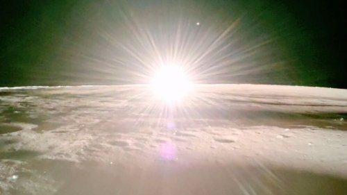 US lander captures lunar sunset, aiding moon haze mystery research