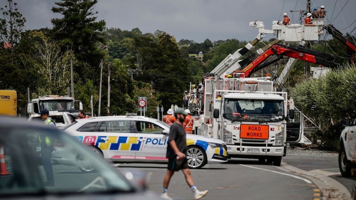 Mangawhai tornado: Man seconds away from death after tree skewers motorhome