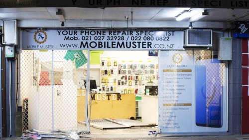 Auckland ram raids: One person referred to youth aid following mobile repair shop ram raid