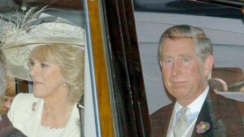 Queen Camilla broke royal protocol by wearing her wedding dress twice