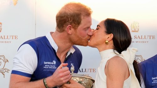Meghan Markle’s awkward polo match moment after Prince Harry’s win