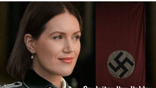 Labour Party Facebook page reposts - then deletes - image of Brooke van Velden as Nazi