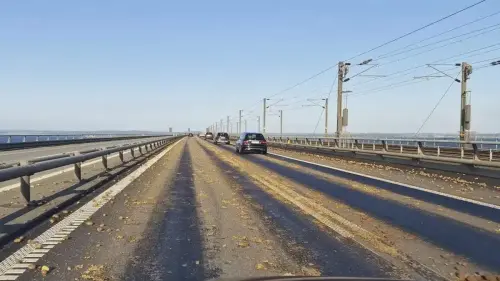 Accident or protest? Potatoes spilled on Denmark’s Storebaelt Bridge cause traffic chaos