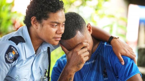 Christchurch stabbing: Victim's police officer son supported by Fijian and New Zealand colleagues