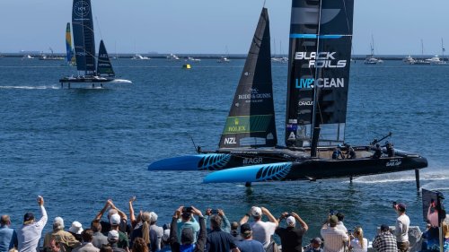 SailGP LA: Black Foils fortunes turn with strong start in Los Angeles
