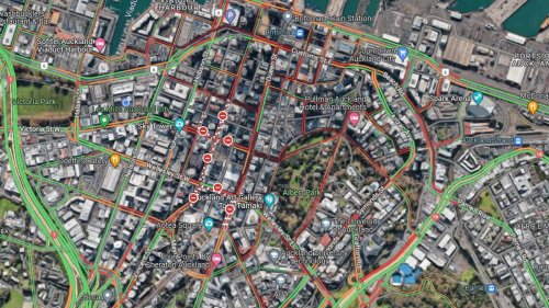 Traffic: Central Auckland roads clogged with commuters facing delays