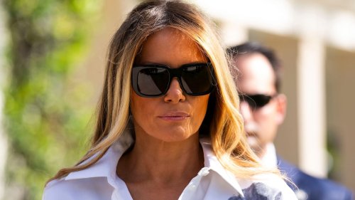 Melania Trump avoids the courtroom, but is said to share her husband’s anger