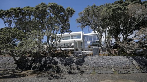 Ali Williams and Anna Mowbray in dispute with Auckland Council over seawall works at $24m Westmere property