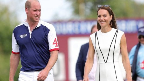 Prince William and Kate engage in rare PDA at Royal Charity Polo