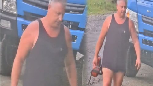 Man caught on camera with chainsaw in Wakefield forest found guilty of cutting illegal track