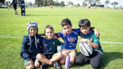 All Blacks Sevens: Local kids train with stars in Mount Maunganui