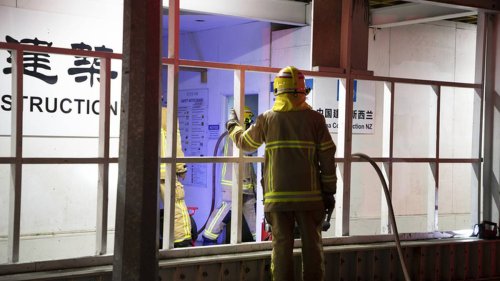 Auckland CBD blaze: Fires overnight at two buildings one block apart being treated as suspicious