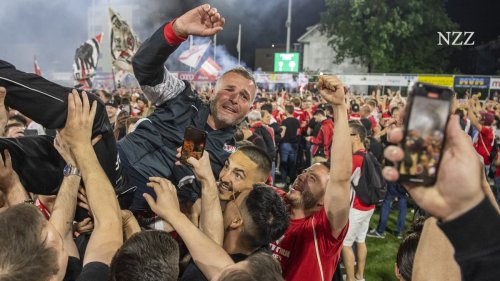 «I'll be fine tonight»: Der FC Winterthur ist nach 37 Jahren zurück in der Super League, der Aufstieg ist das Produkt eines kunstvollen Spagats zwischen Punk und Moderne