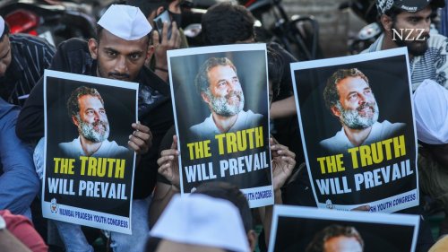 Indiens Wahlkampf ist lanciert: Der Oppositionsführer Gandhi wird aus dem Parlament ausgeschlossen