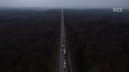 Auf der Flucht statt an der Front