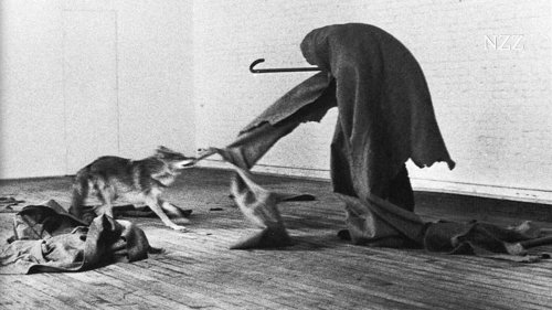 Joseph Beuys – der moderne Zauberer war ein Pseudoschamane. Das wusste man nach seinem Happening mit einem Kojoten