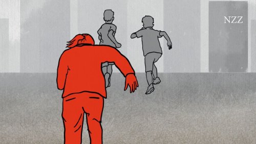 «Platz da!» Ein erwachsener Mann lässt sich auf dem Schulweg von Kindern provozieren. Er jagt sie durchs Quartier – dann schlägt er zu