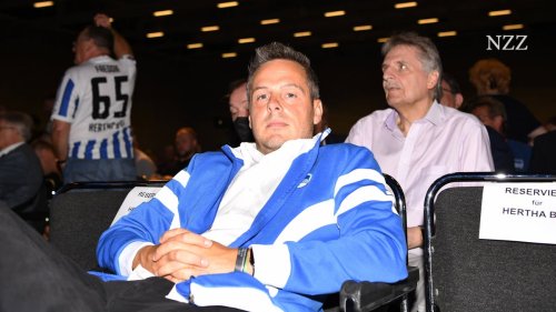 Der Präsident in Trainingsjacke: Ein ehemaliger Ultra-Fan soll den Hertha BSC aus der Krise führen