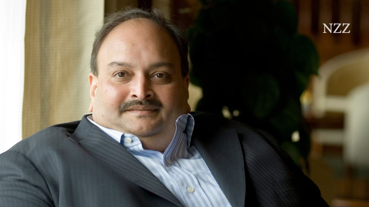 Seit 2018 auf der Flucht: Der indische Diamantenhändler Mehul Choksi ist endlich gefasst