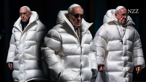 Propaganda aus dem Automaten – oder wenn der Papst plötzlich wie ein Rapper aussieht und Selenski die Kapitulation unterschreibt