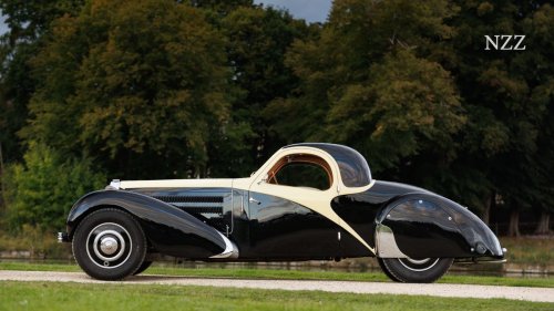 Mit dem Bugatti «Atalante» wird in Paris eines der schönsten je gebauten Automobile versteigert