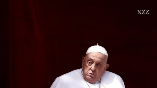 Papst bis zur letzten Minute
