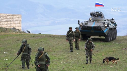 Russlands «Friedenstruppen» ziehen vorzeitig aus Nagorni Karabach ab