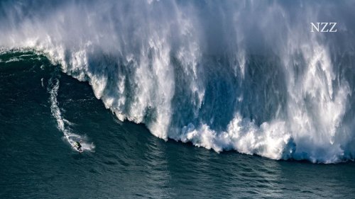 «Wie kann man das überleben?» – Die Big-Wave-Surferin Justine Dupont kämpft gegen ihre Angst, wenn sie eine zwanzig Meter hohe Welle kommen sieht