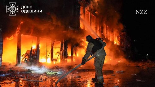 Krieg in der Ukraine: Massiver Drohnenangriff auf Odessa +++ Begrenzte Waffenruhe rückt näher