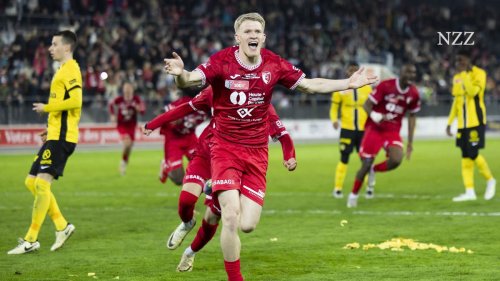 Klein, aber fein: Der FC Biel schreibt Sportgeschichte und zieht dank dem 1:0-Erfolg gegen YB in den Cup-Final ein