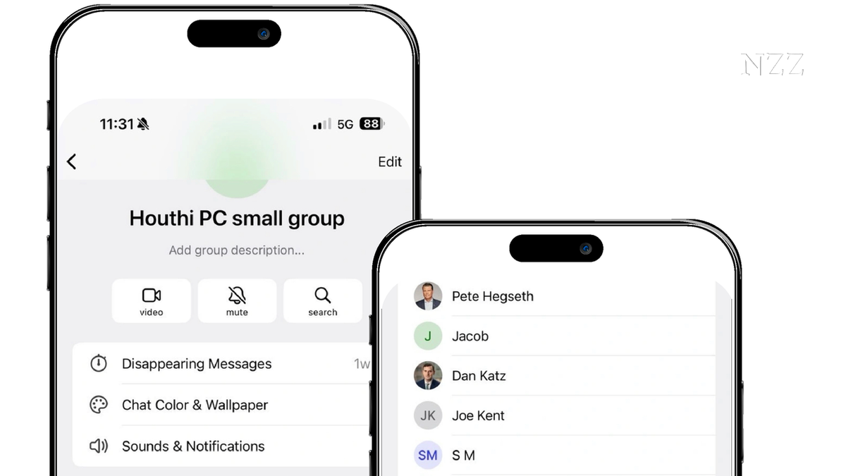 Wort für Wort: So lautet der Chat-Verlauf im «Signal-Gate»