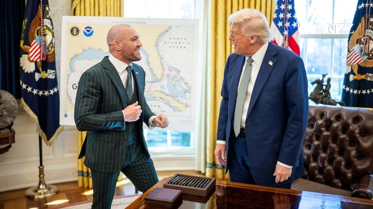 Kampfsportler Conor McGregor sucht die Nähe von Donald Trump – und irritiert damit besonders Irlands Frauen