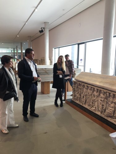 ARLES Le retour du sarcophage de Prométhée au Musée départemental d’Arles antique