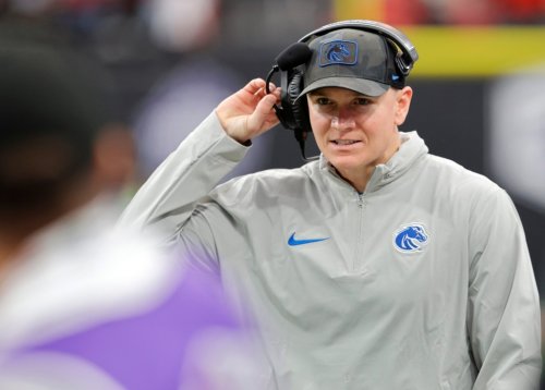 Boise State football hires Spencer Danielson, likely to be without QB Taylen Green against UCLA in the LA Bowl