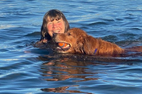 Long Beach swimming legend Lynne Cox writes about water rescue dogs in new book