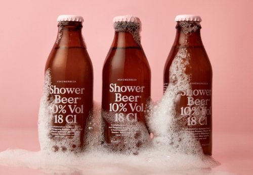 This "Shower Beer" Is Actually Designed to Be Consumed in the Shower