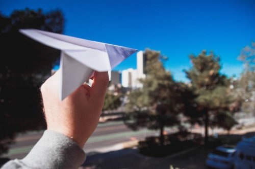 International Team Creates Paper Plane Able to Glide Over 77 Meters