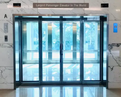 World’s Largest Passenger Elevator Can Carry Up to 235 People at a Time