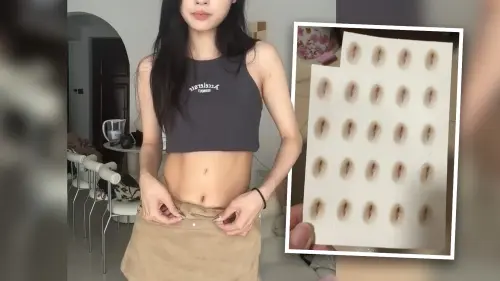 Chinese Women Are Using Fake Belly Button Stickers to Make Their Legs Look Longer